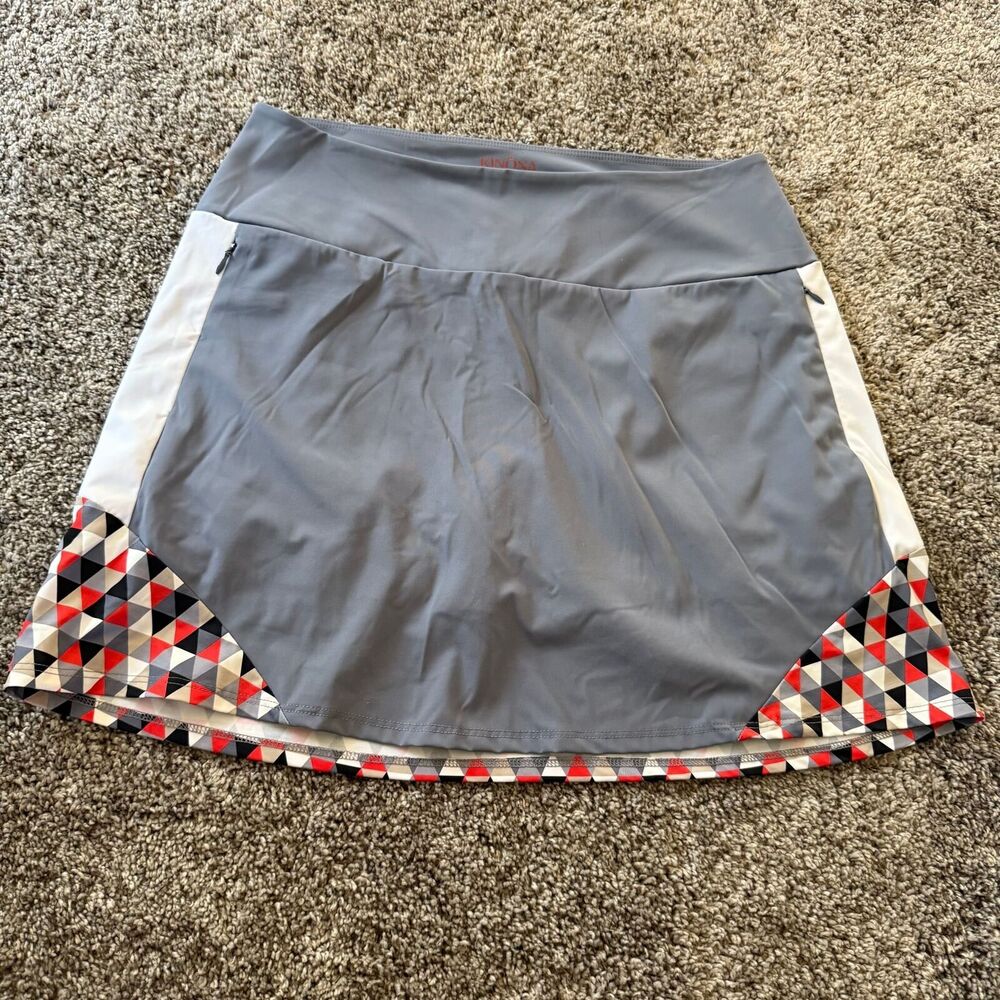 Kinona Skort Women Size M Golf Skort‎ Tennis Pickleball Made in L.A